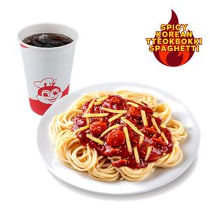 Spicy Korean Tteokbokki Spaghetti