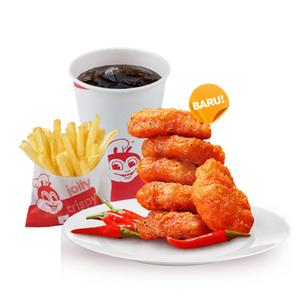 6-pc Spicy Chicken Nugget w/ Reg. Fries & Soft Drink