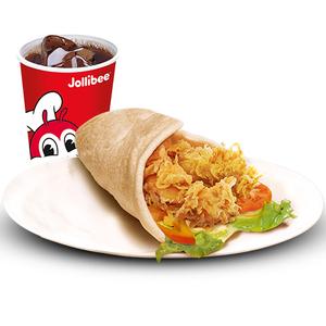 Chicken Pita w/ Regular Soft Drink